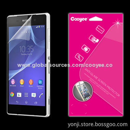 Matte Screen Protector for Sony Z2A, Anti-fingerprint, Anti-glare, OEM/ODM Orders are Welcome